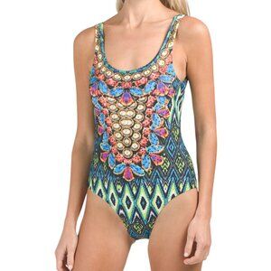 La Moda Embellished Monokini One Piece